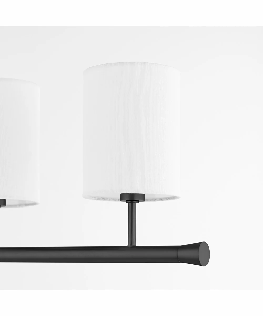 Harmony 5-light Chandelier Matte Black - Image 5