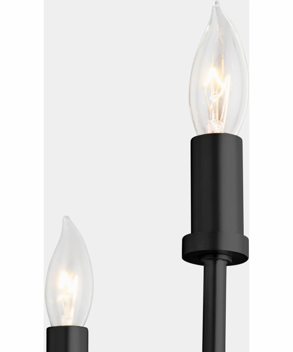 Harmony 5-light Chandelier Matte Black - Image 7
