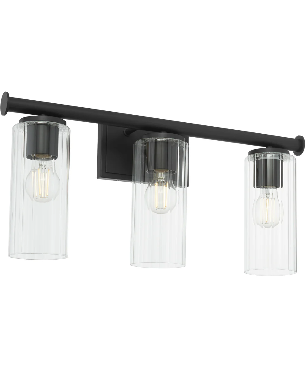 Tamara Day's Mercier 3-light Bath Vanity Light Matte Black - Image 3