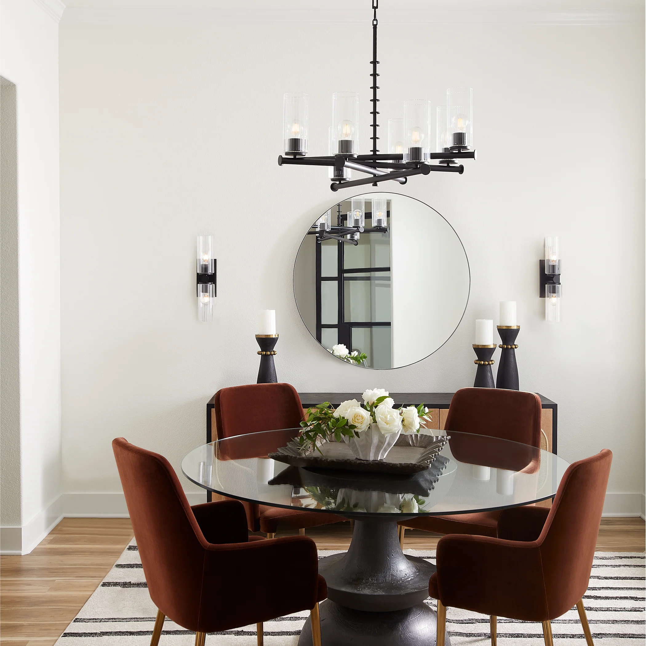 Tamara Day's Mercier 6-light Chandelier Matte Black - Image 2