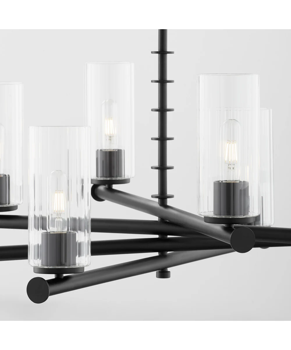 Tamara Day's Mercier 6-light Chandelier Matte Black - Image 4