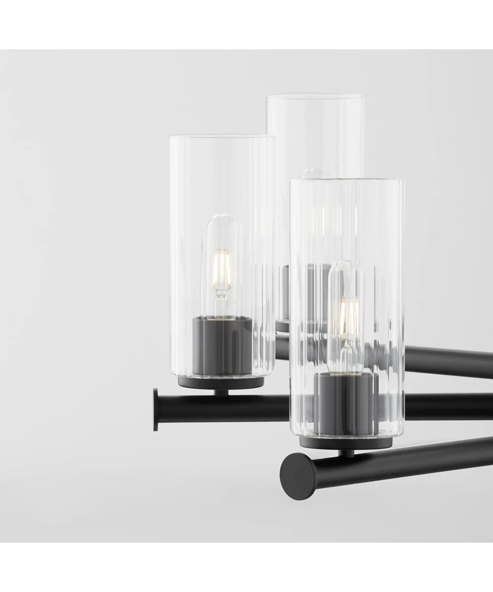 Tamara Day's Mercier 6-light Chandelier Matte Black - Image 5