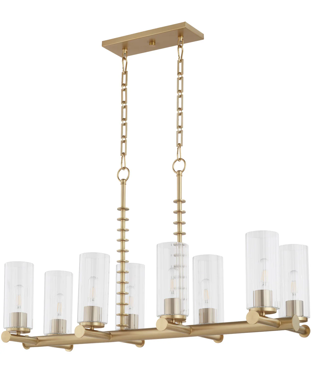 Tamara Day's Mercier 8-light Chandelier Aged Brass