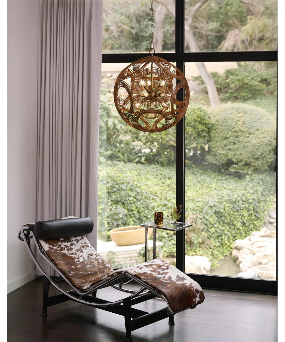 Kalio 12-light Pendant Brushed Brass - Image 5