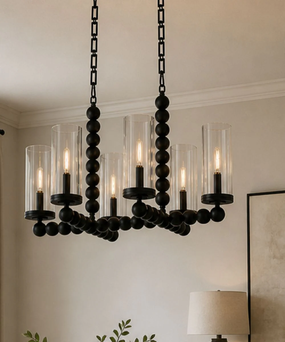 Tamara Day's Lee Boulevard 6-light Chandelier Matte Black - Image 2