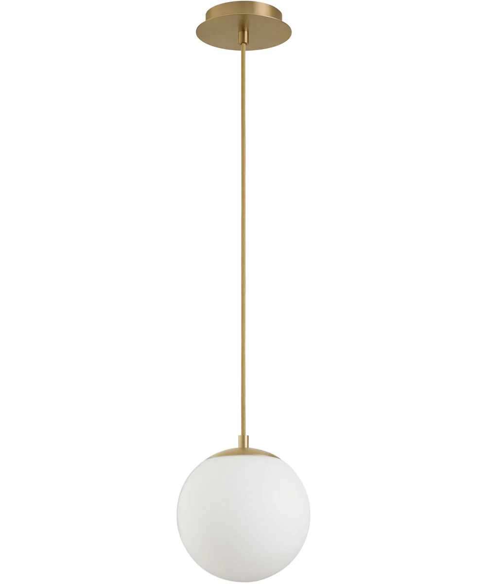 Luna Pendant Aged Brass