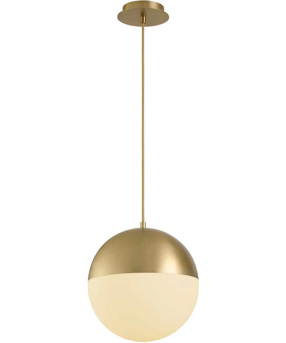 Luna Pendant Aged Brass - Image 3