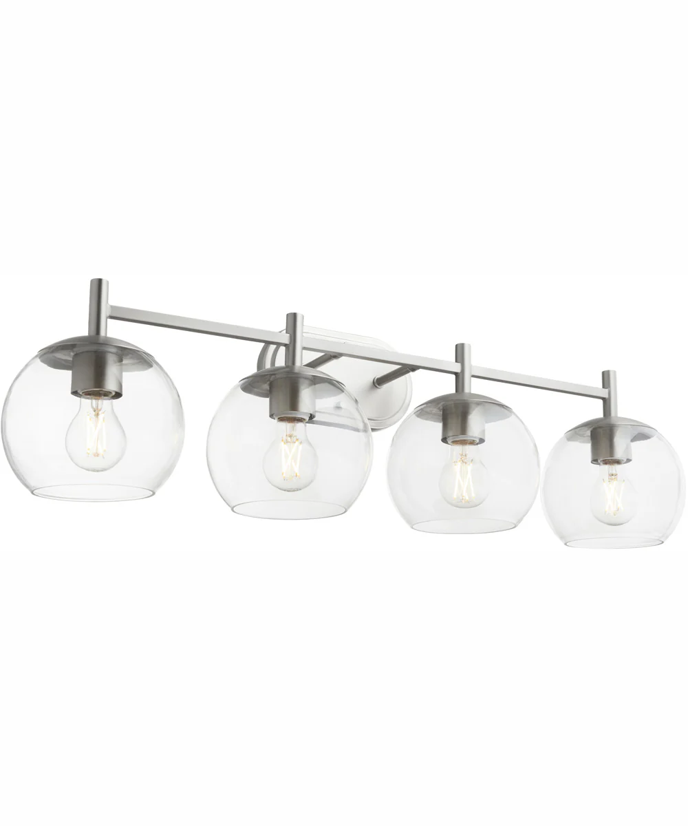 Lyon 4-light Bath Vanity Light Satin Nickel - Image 2