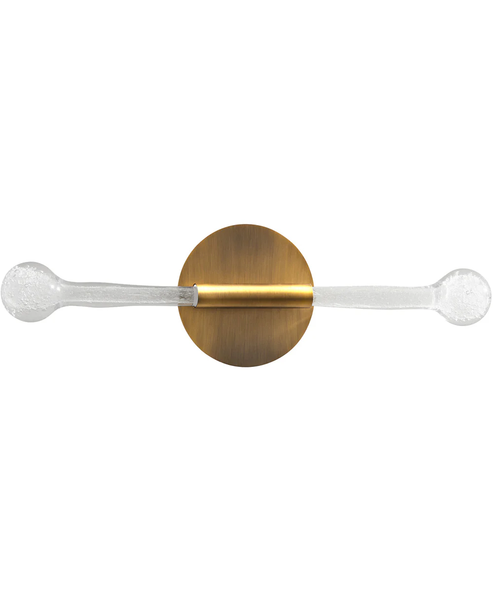 Manhattan 2-light LED Sconce Brushed Brass - Image 3