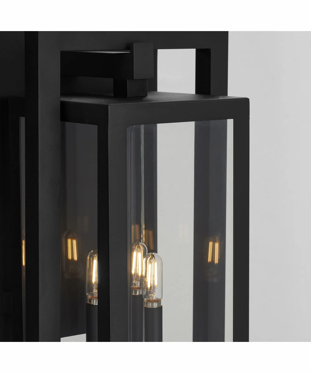 Marco 3-light Wall Mount Light Fixture Textured Black - Image 3