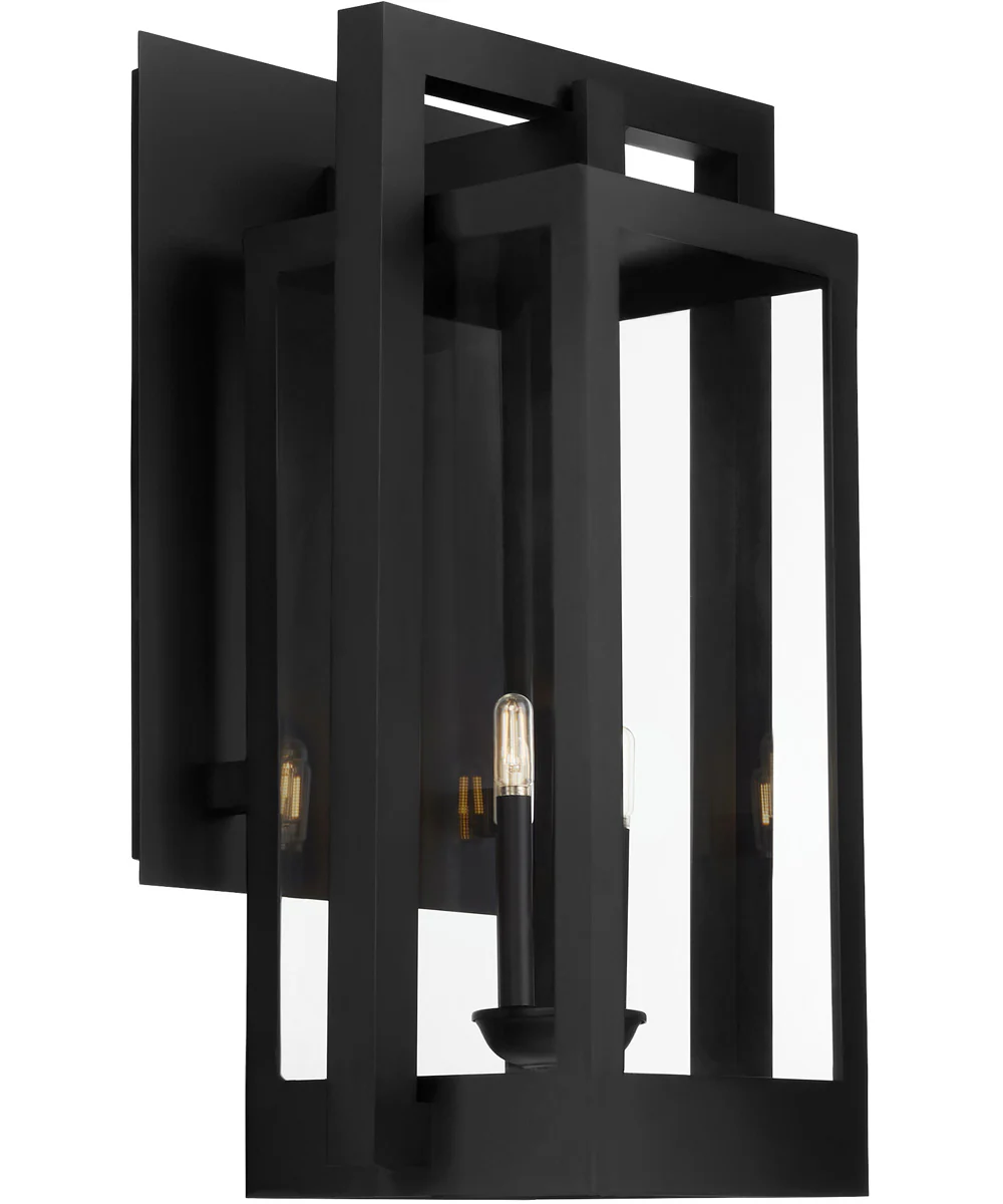 Marco 4-light Outdoor Wall Lantern Textured Black - Image 2
