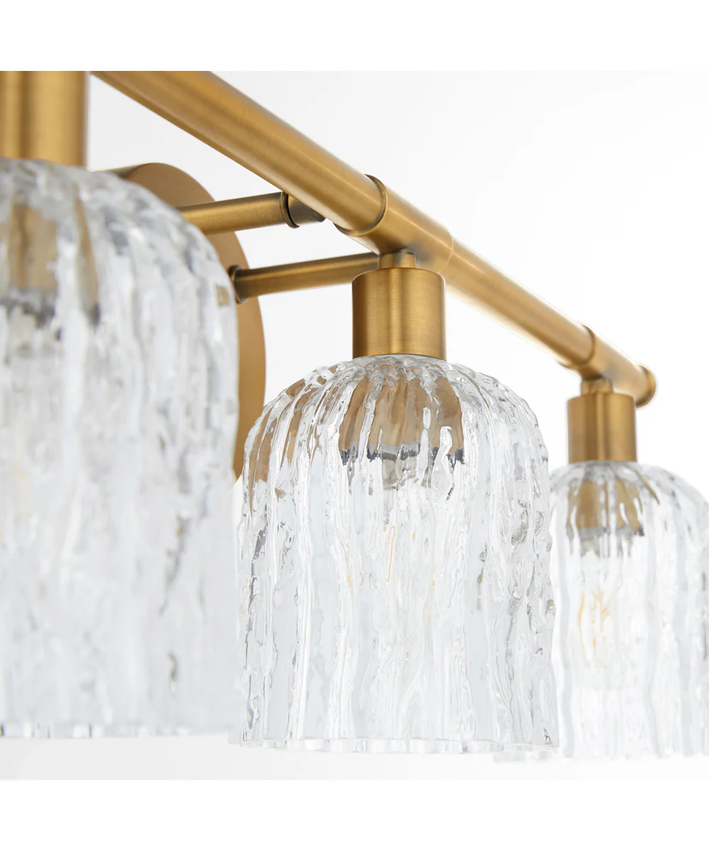 Meriam 3-light Bath Vanity Light Brushed Brass - Image 4