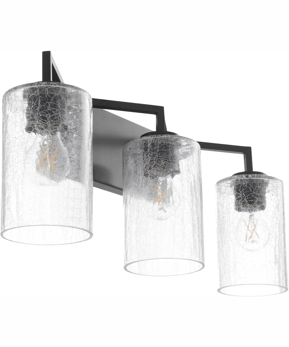 Merrick 3-light Bath Vanity Light Matte Black