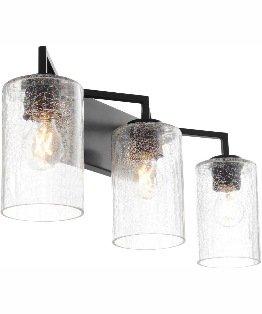 Merrick 3-light Bath Vanity Light Matte Black - Image 2