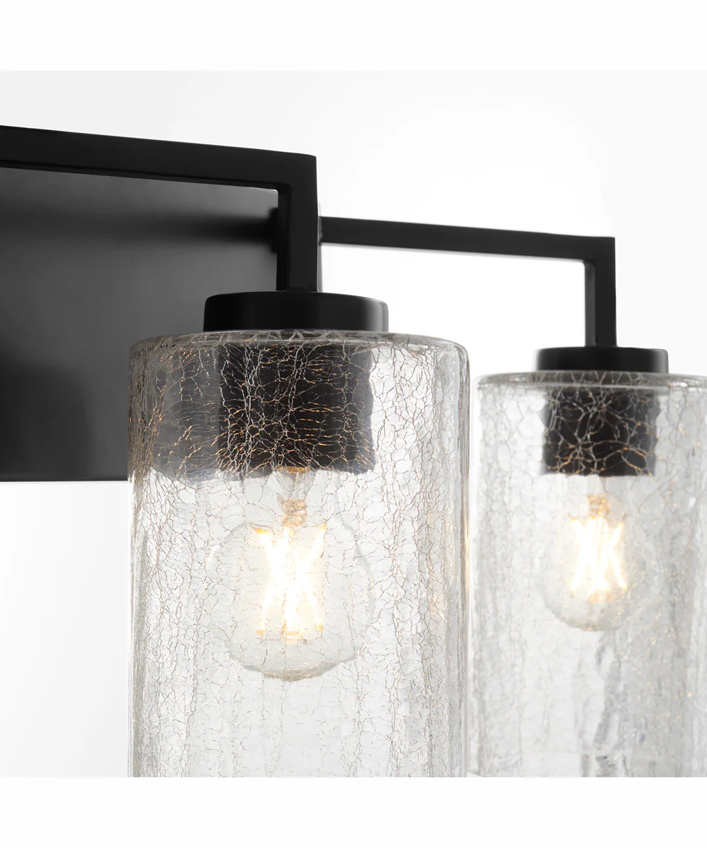 Merrick 3-light Bath Vanity Light Matte Black - Image 3