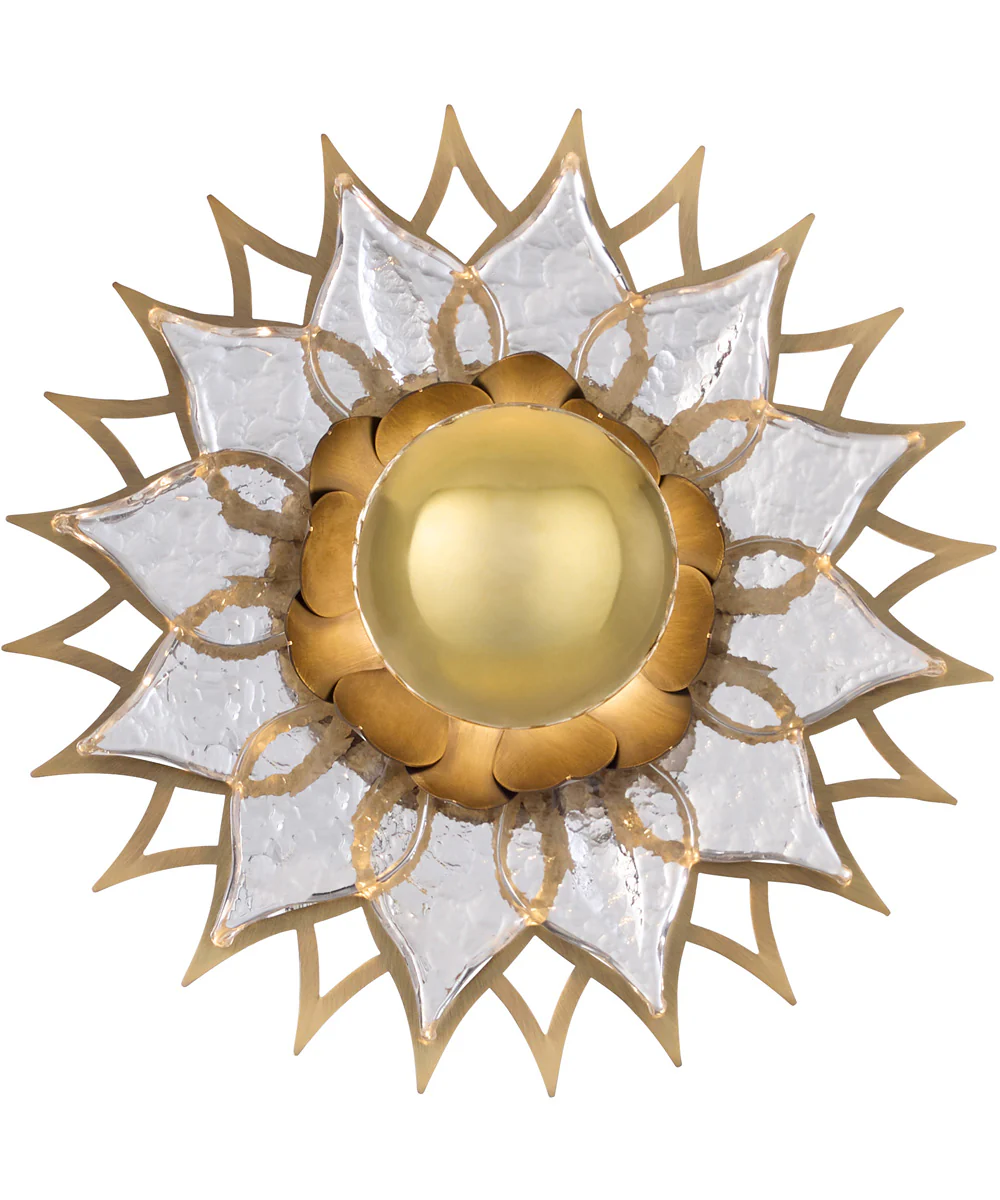 Ondine Wall Sconce Brushed Brass - Image 3