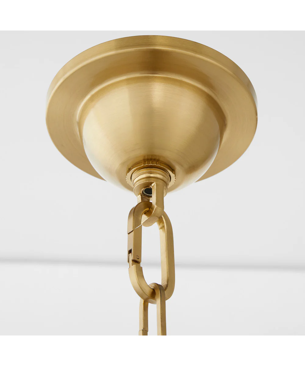 Prestige 4-light Pendant Aged Brass - Image 4