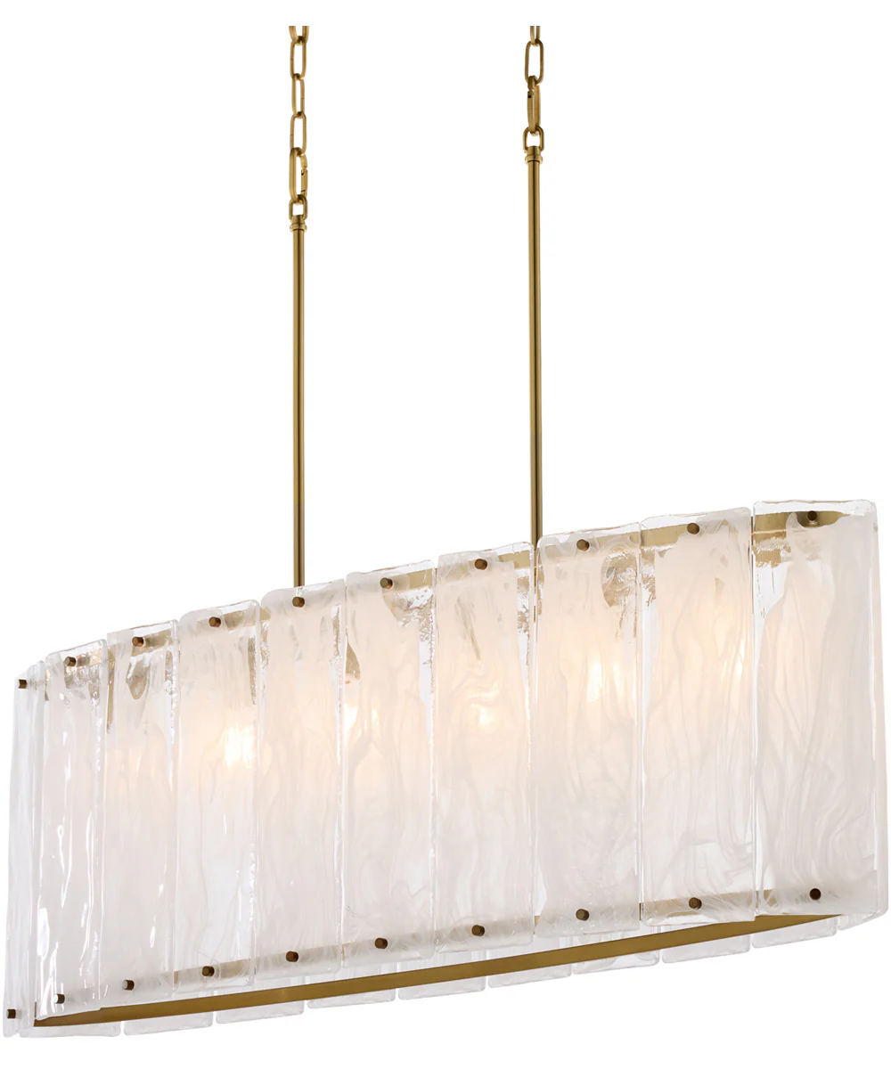 Prestige 6-light Pendant Aged Brass - Image 2
