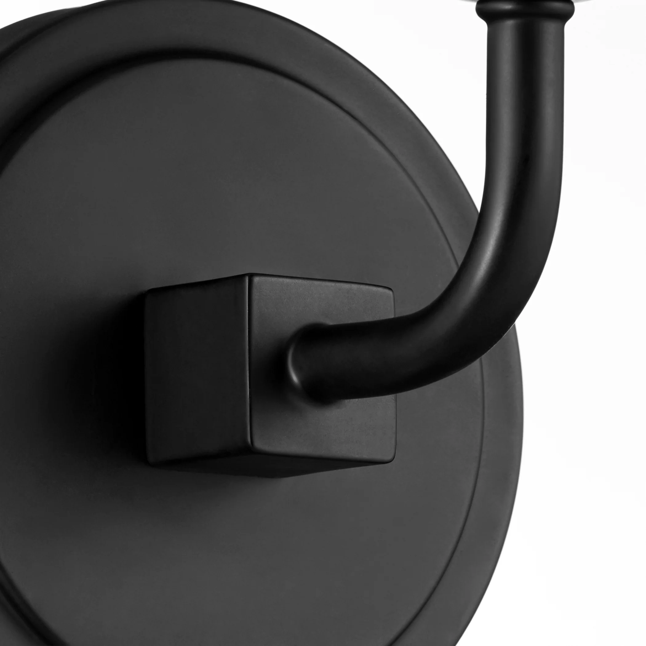 Providence 1-light Wall Mount Light Fixture Matte Black - Image 3