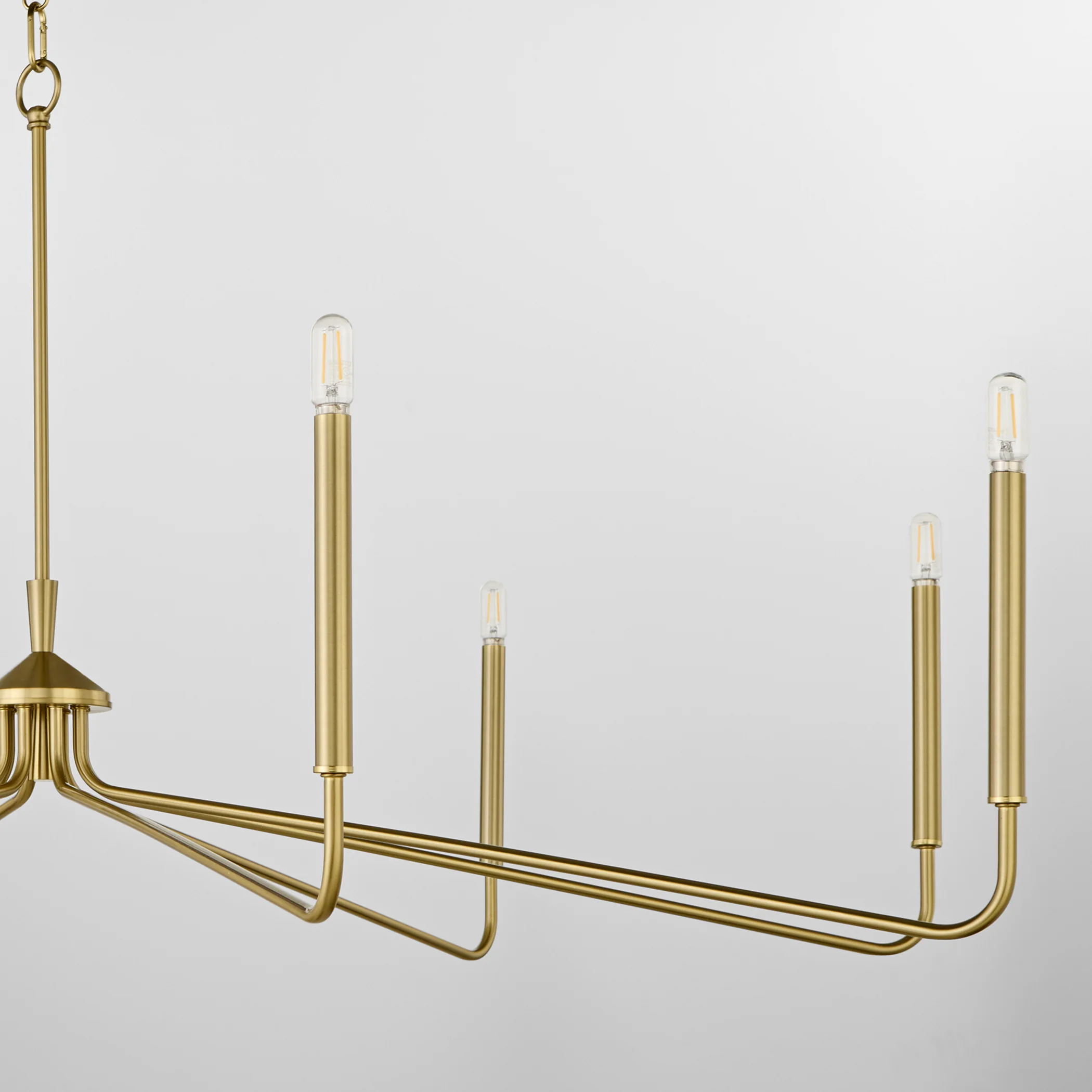 Providence 8-light Chandelier Aged Brass - Image 4
