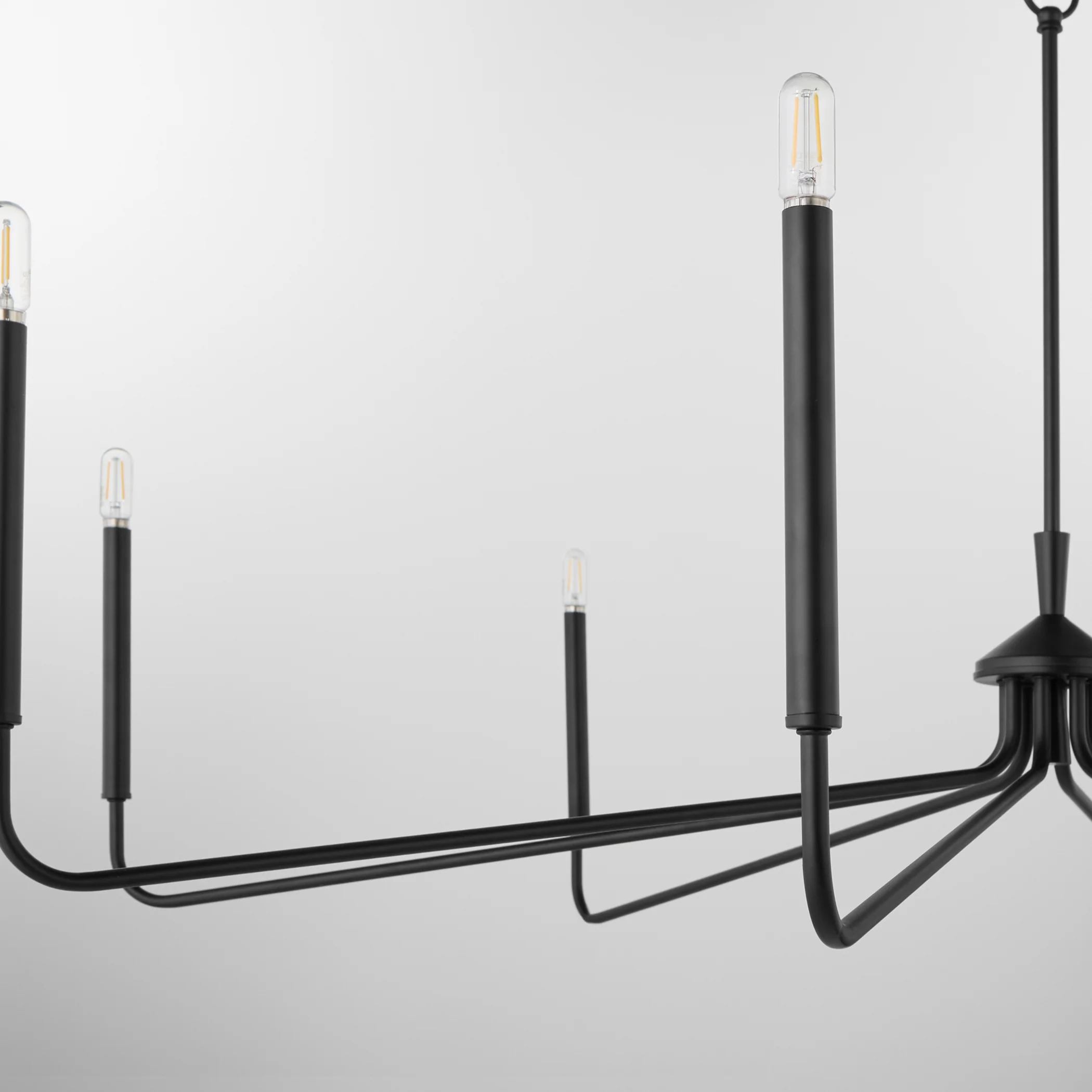 Providence 8-light Chandelier Matte Black - Image 5