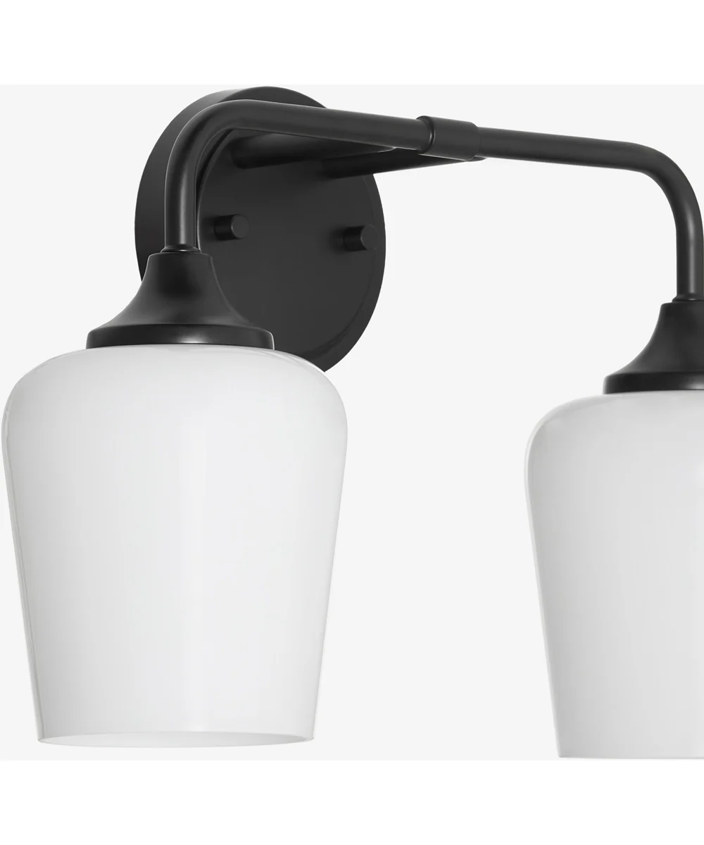 Raymond Wall Mount Light Fixture Matte Black - Image 3