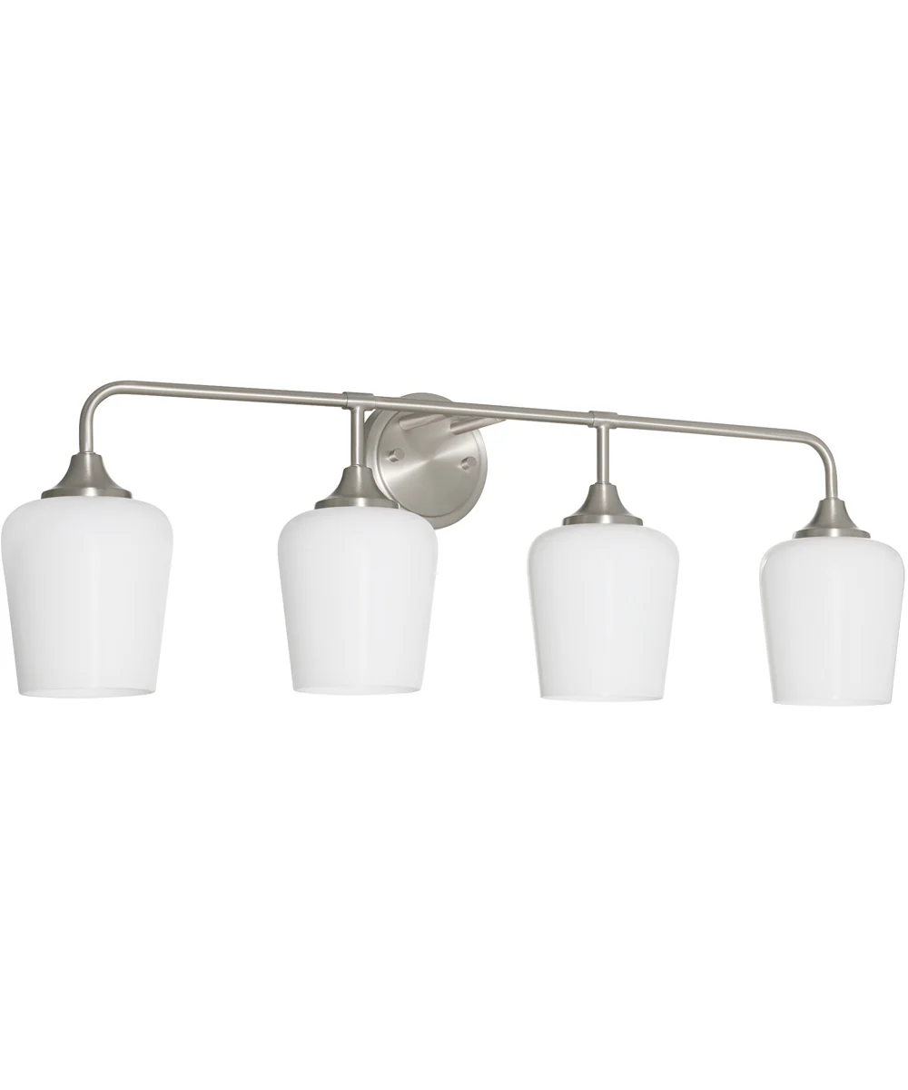 Raymond Wall Mount Light Fixture Satin Nickel