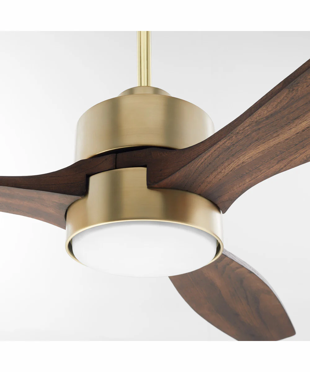 65" Reni Ceiling Fan Aged Brass - Image 3