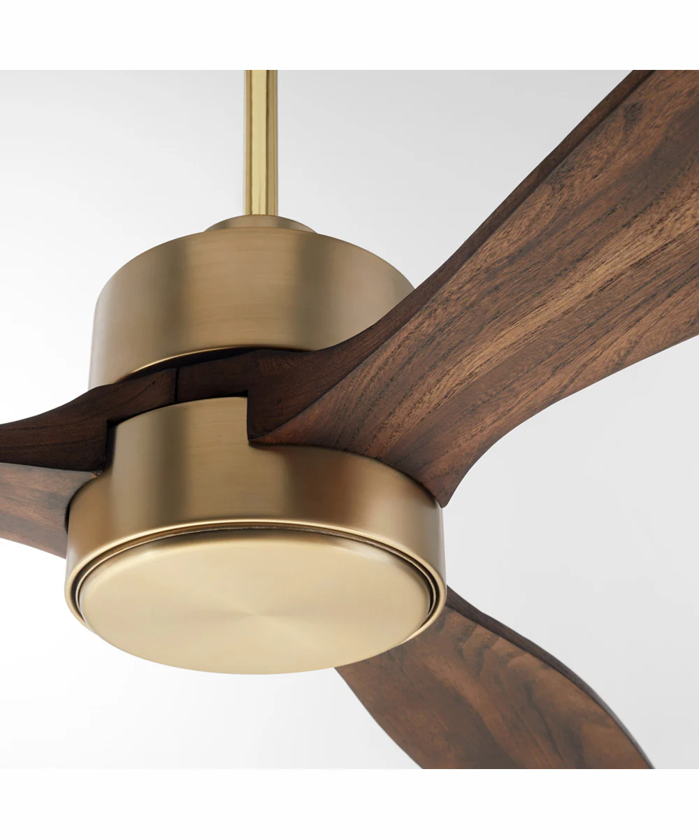 65" Reni Ceiling Fan Aged Brass - Image 4