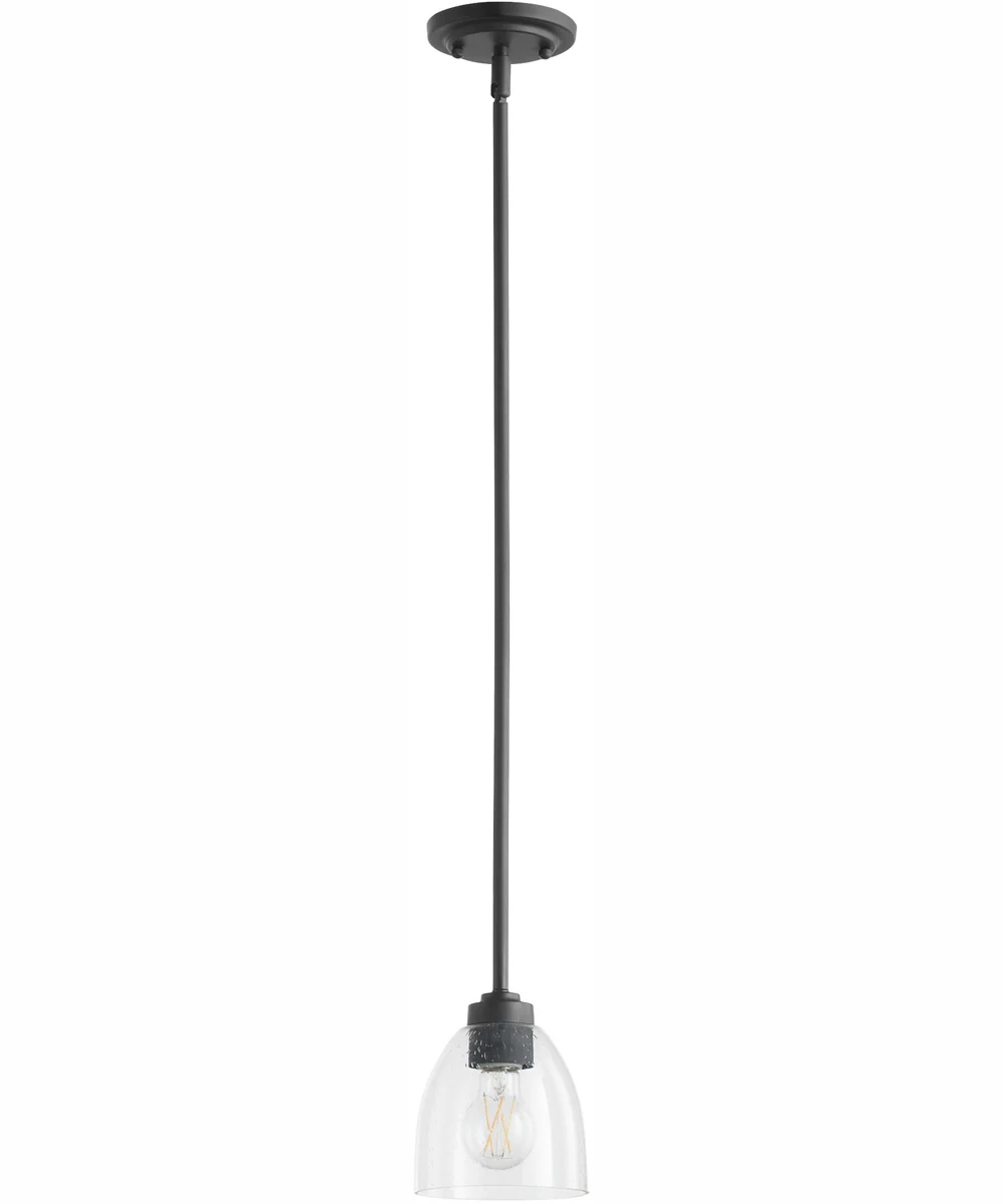 Reyes 1-light Pendant Textured Black