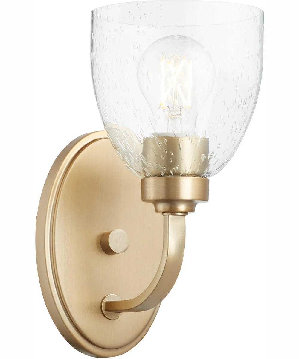 Reyes 1-light Wall Mount Light Fixture Aged Brass - Image 2