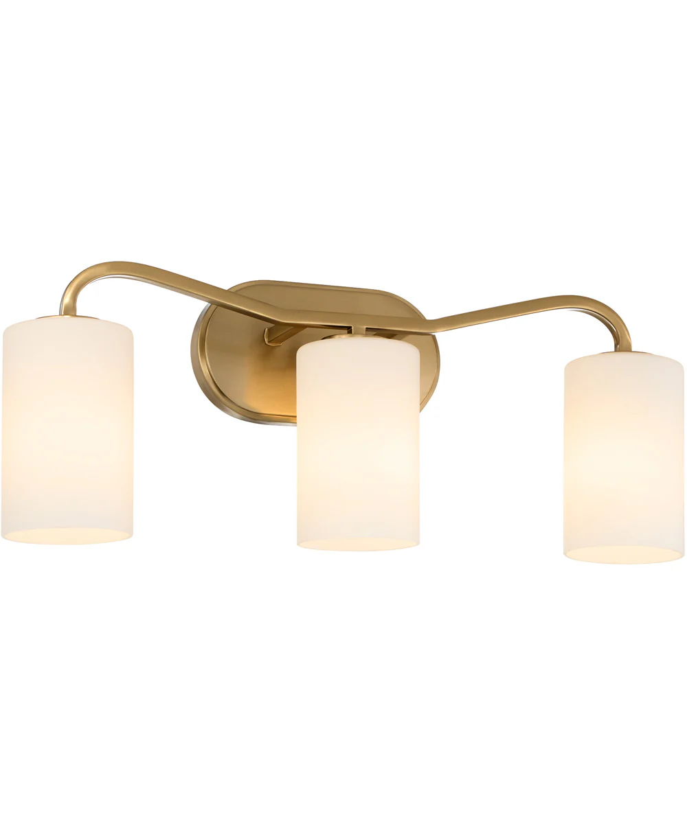 Rutherford 3-light Bath Vanity Light Brushed Brass - Image 2