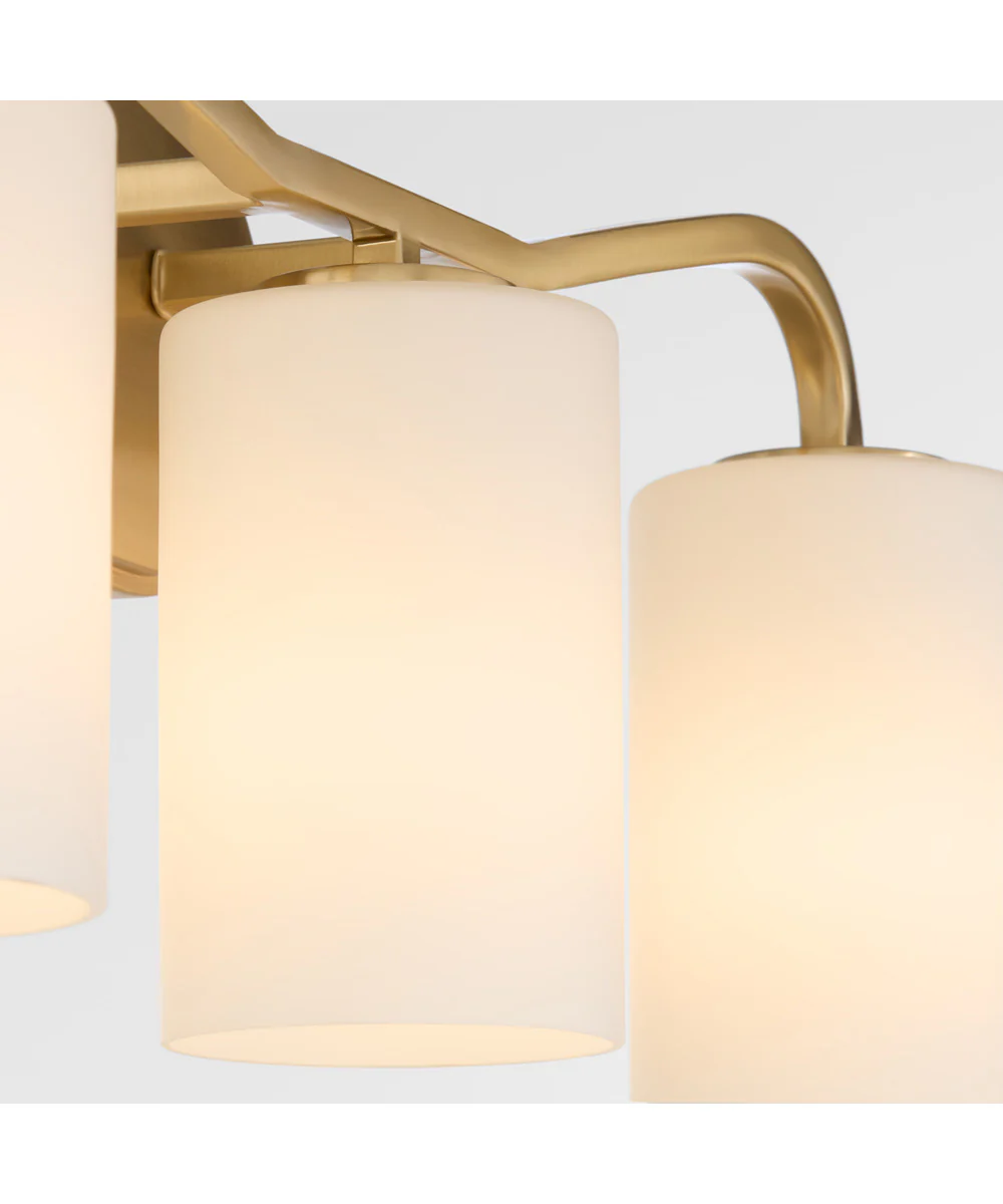 Rutherford 3-light Bath Vanity Light Brushed Brass - Image 4