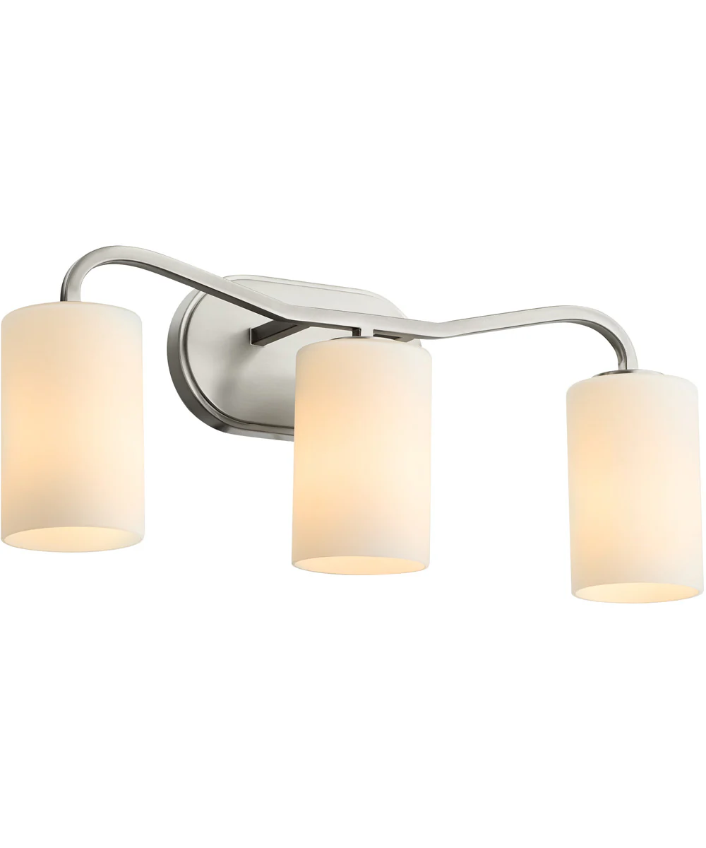 Rutherford 3-light Bath Vanity Light Satin Nickel - Image 2