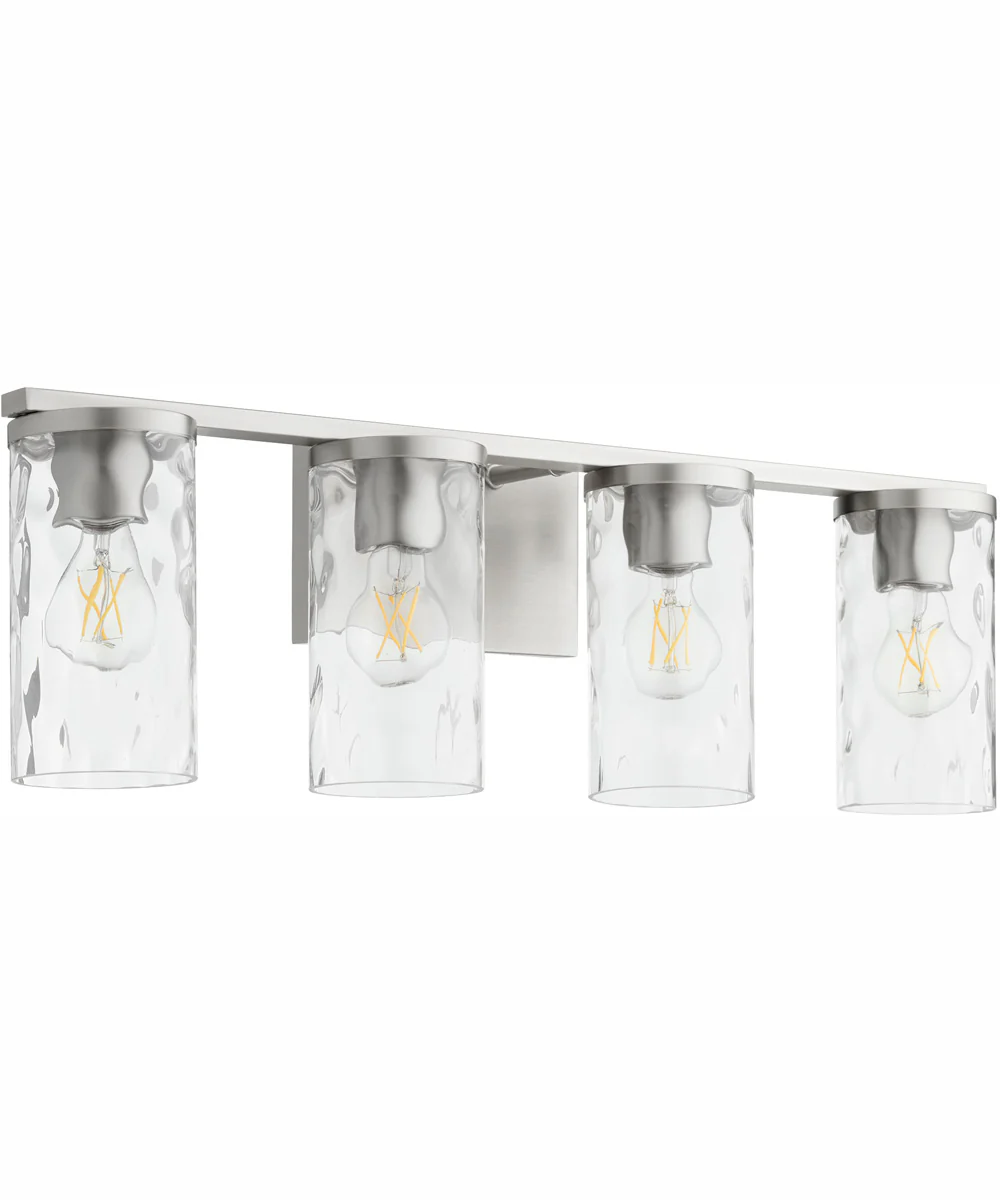 Steinway 4-light Bath Vanity Light Satin Nickel