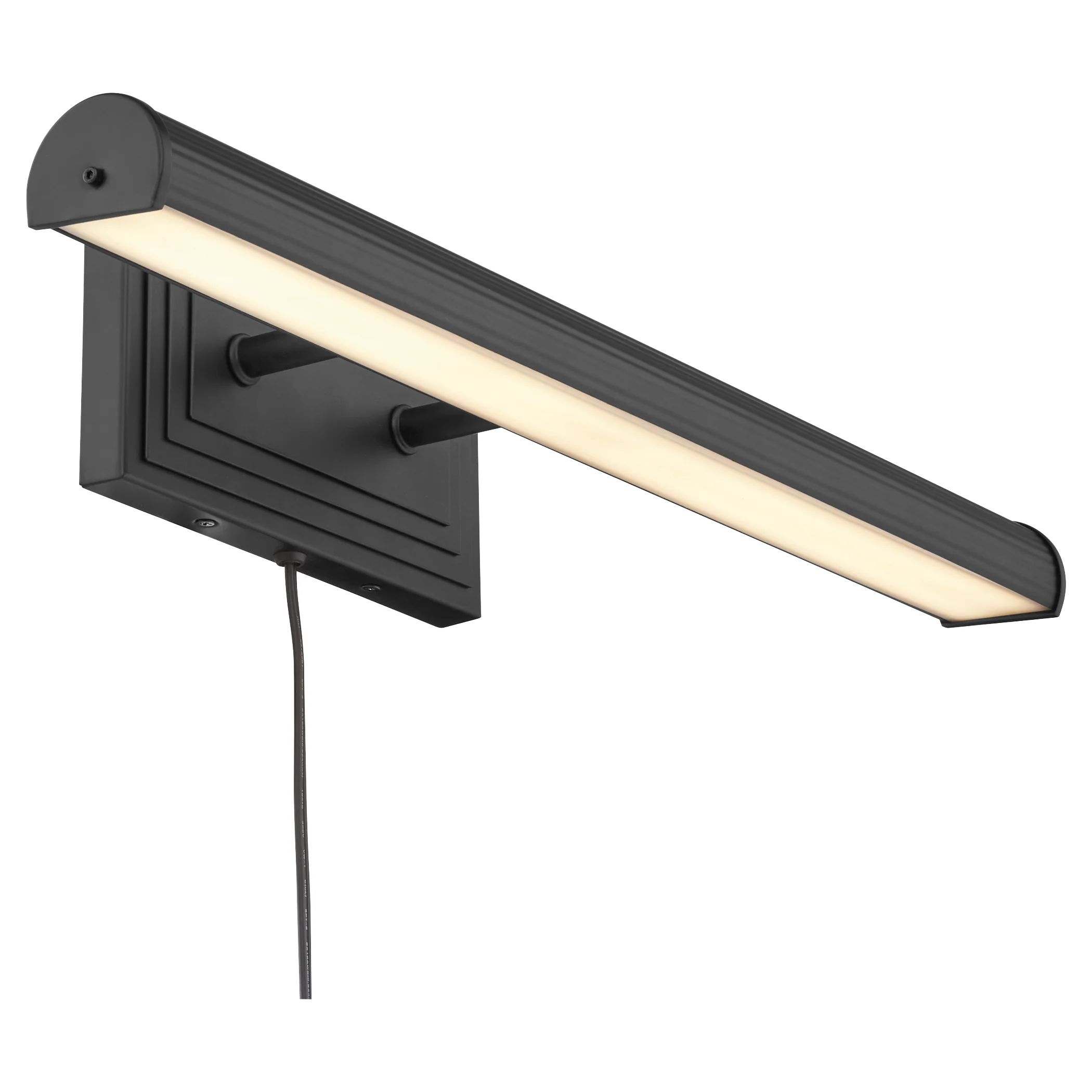 Sunset 2-light Wall Mount Light Fixture Matte Black - Image 2