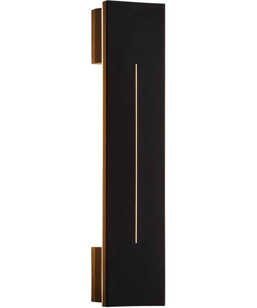 Torre Outdoor Wall Sconce Wall Mount Light Fixture Sand Black - Image 3