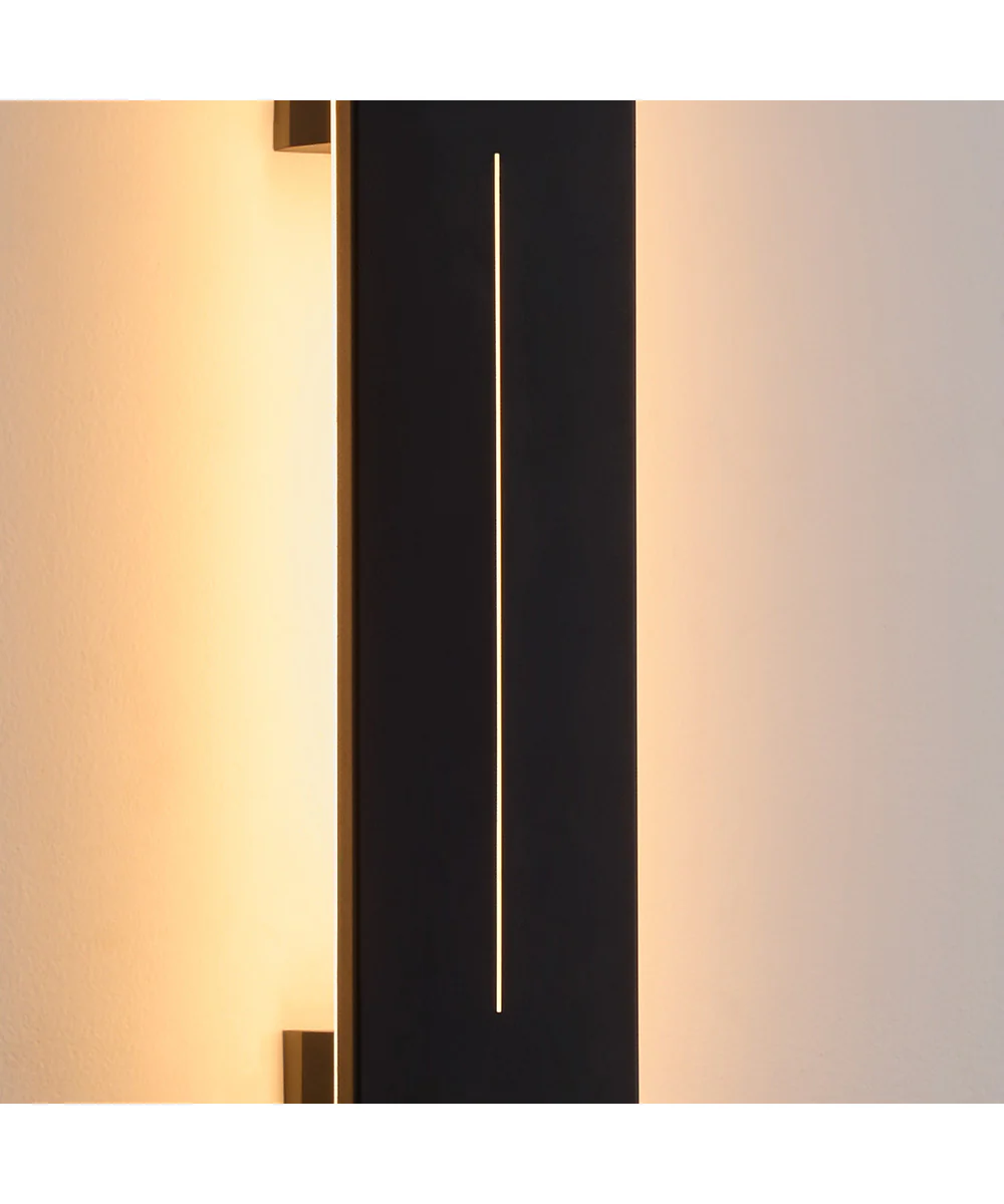 Torre Outdoor Wall Sconce Wall Mount Light Fixture Sand Black - Image 4