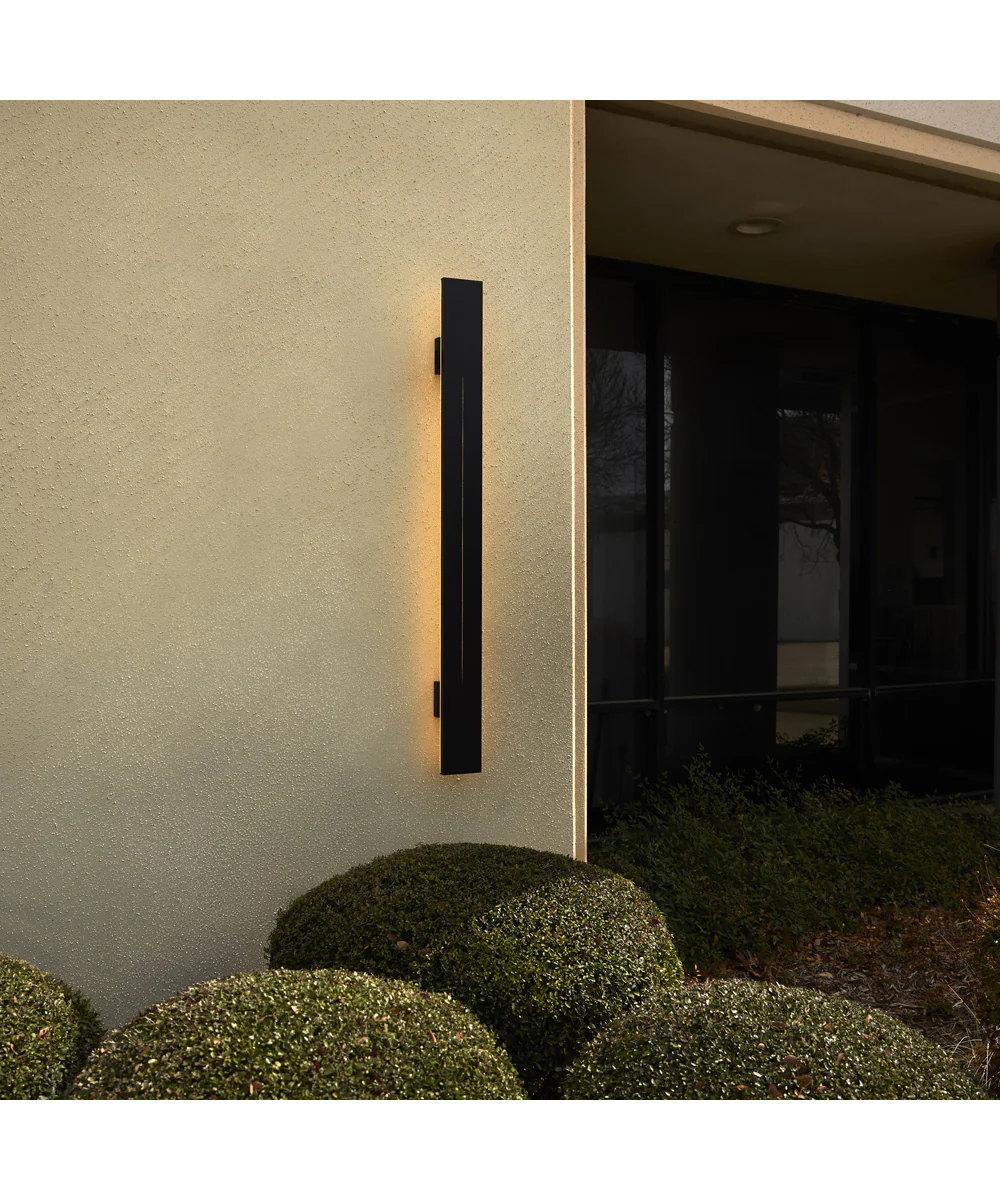 Torre Outdoor Wall Sconce Wall Mount Light Fixture Sand Black - Image 6
