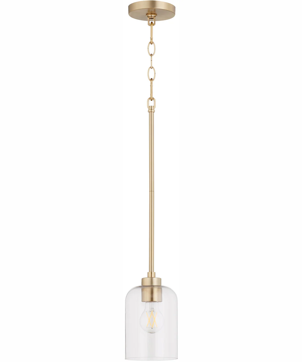Tribute 1-light Pendant Aged Brass