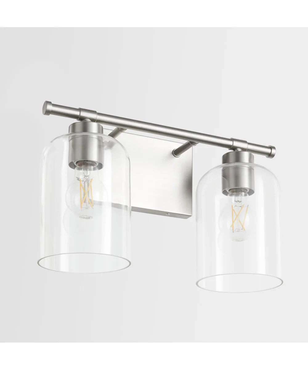 Tribute 2-light Bath Vanity Light Satin Nickel - Image 4