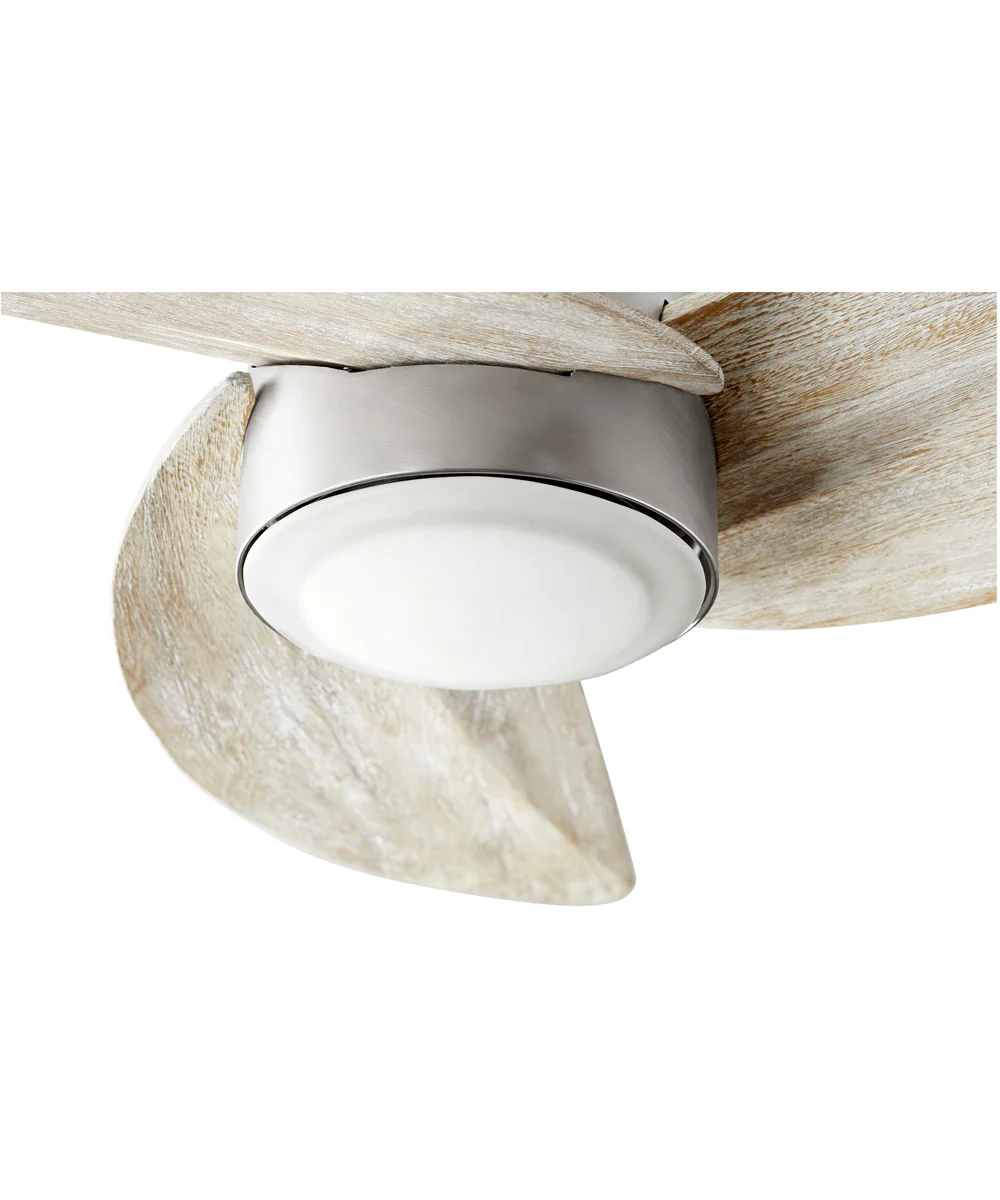 Trinity 1-light LED Ceiling Fan Satin Nickel - Image 8