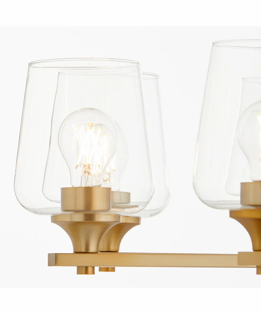 Veno 8-light Chandelier Aged Brass - Image 5