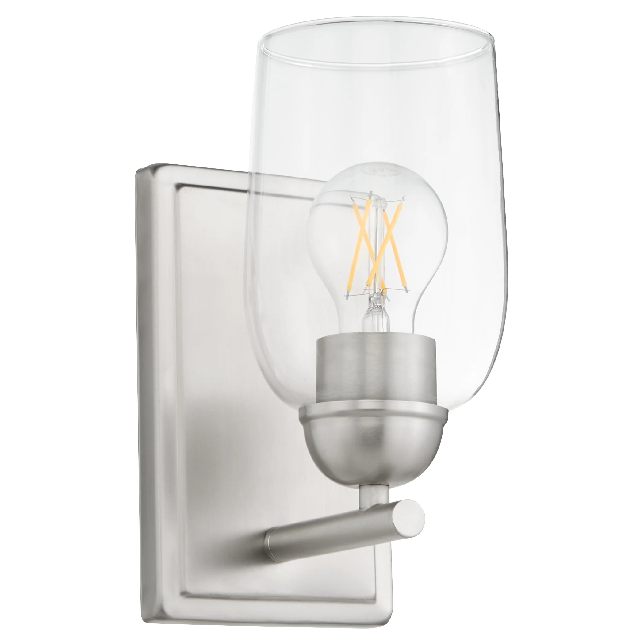 Wallinger 1-light Wall Mount Light Fixture Satin Nickel - Image 3