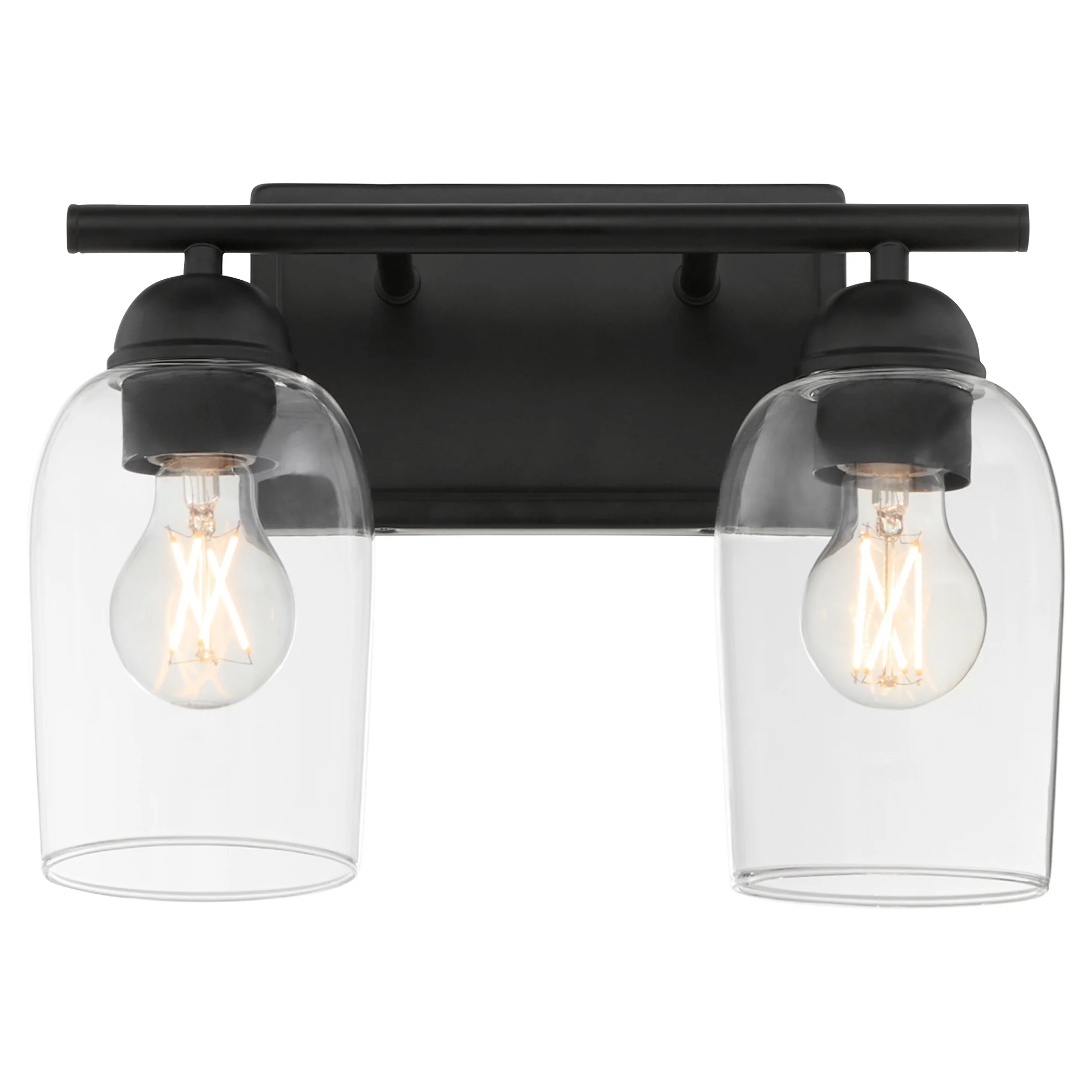 Wallinger 2-light Bath Vanity Light Matte Black - Image 2
