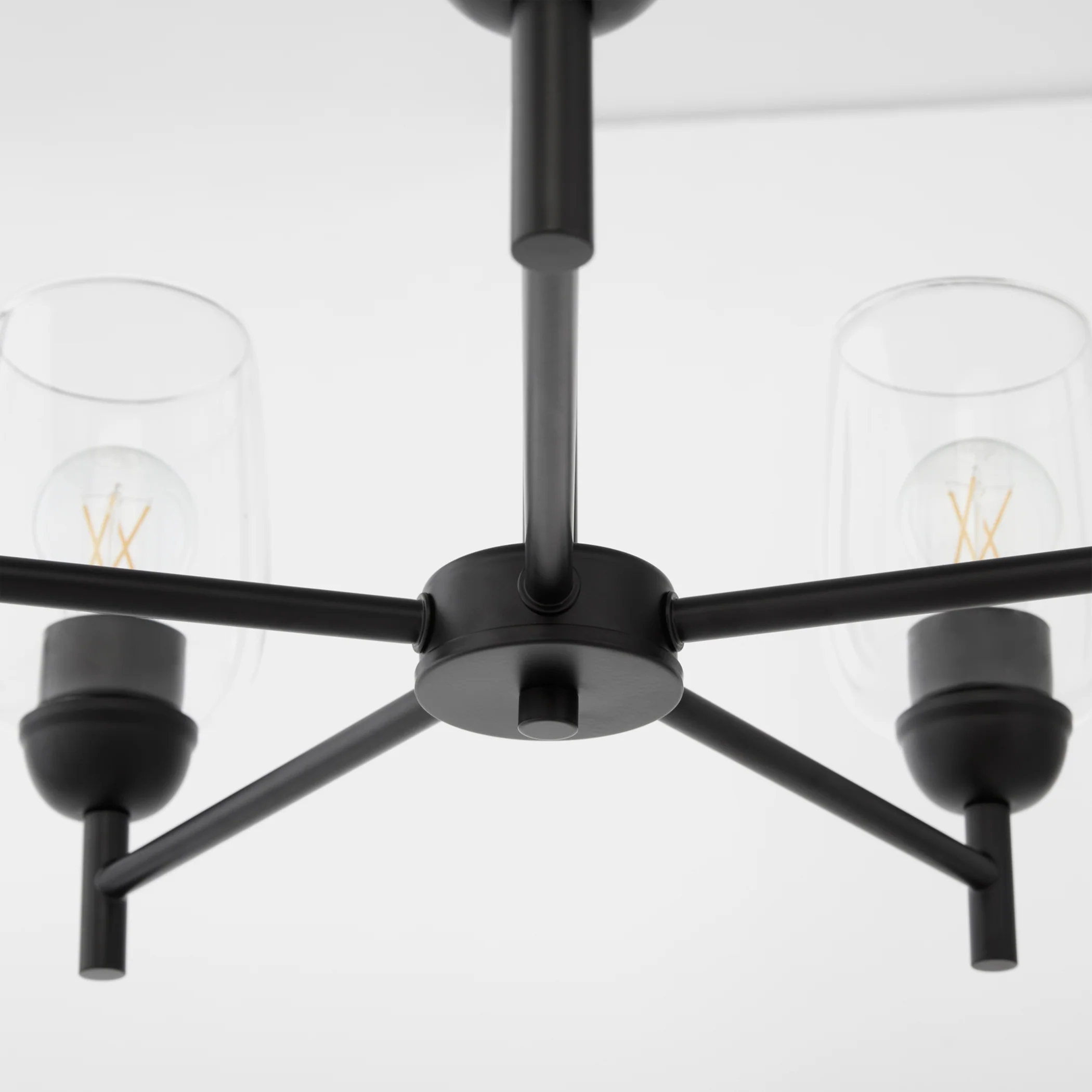 Wallinger 5-light Chandelier Matte Black - Image 4