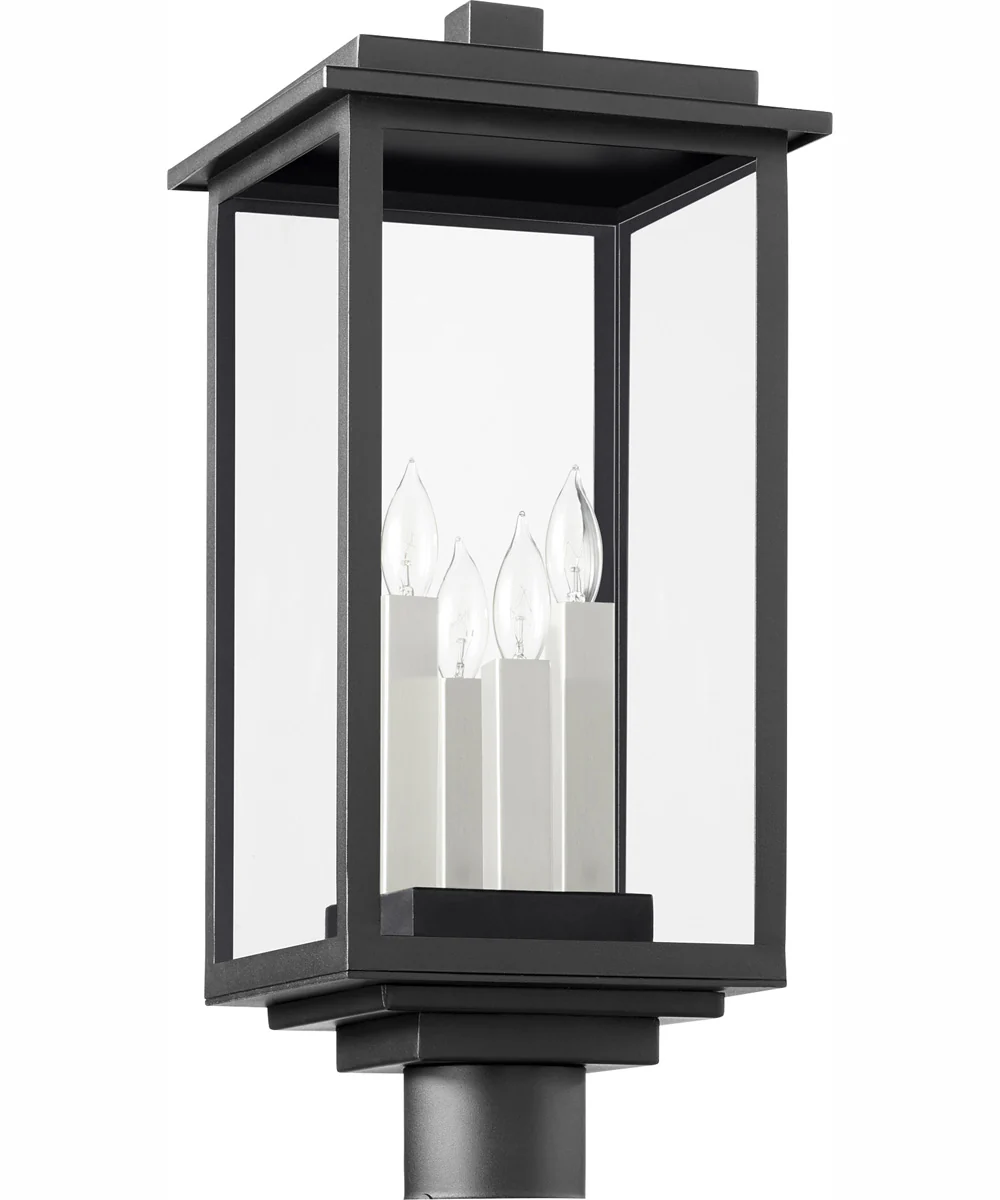 Westerly 4-light Post Textured Black - Image 3
