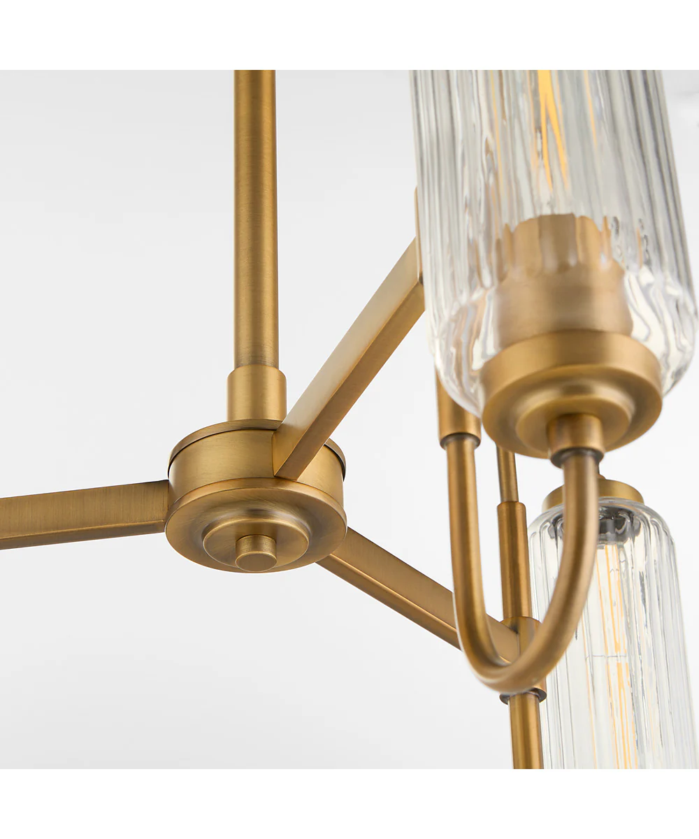 Whitmire 3-light Chandelier Brushed Brass - Image 4