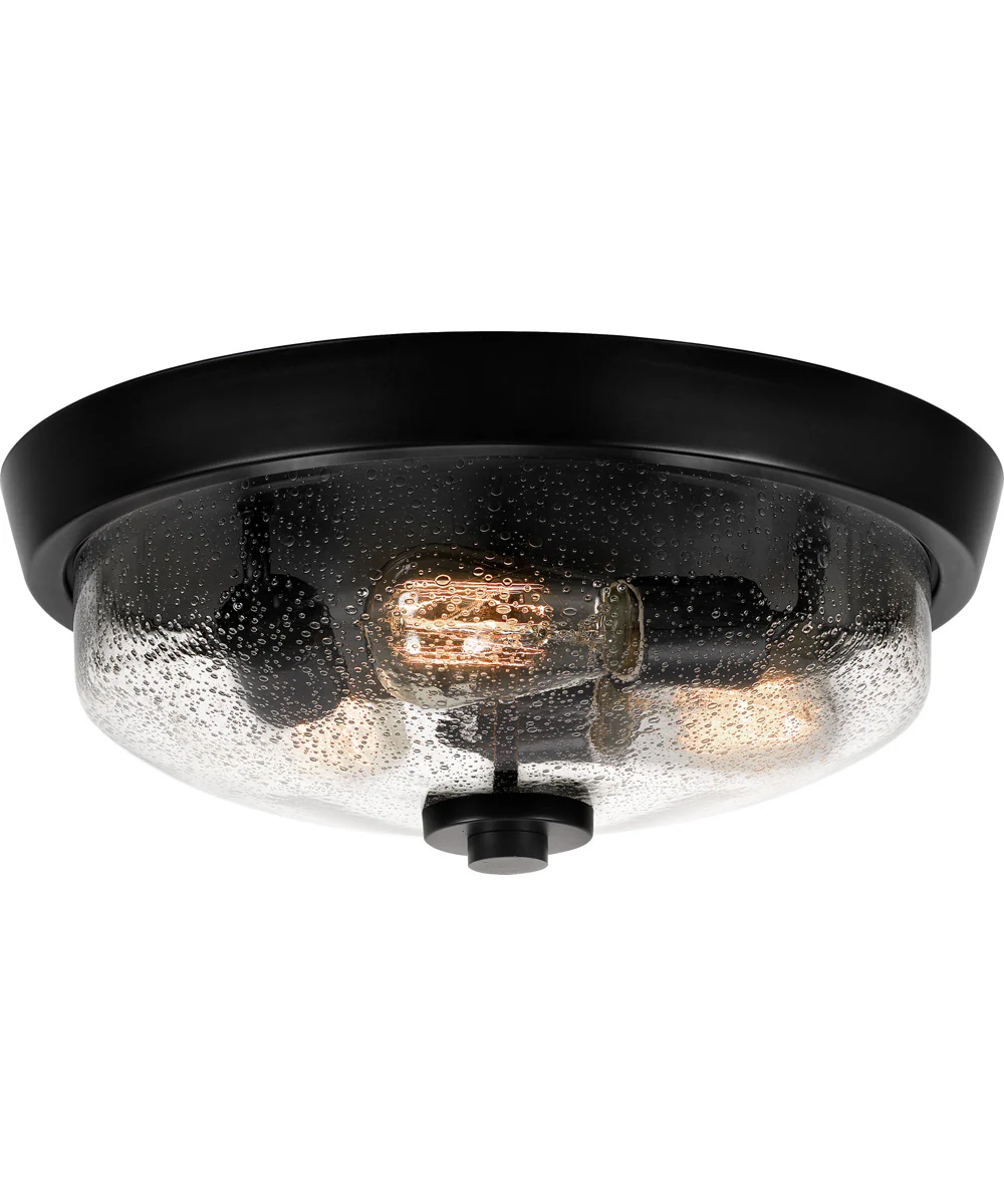 Radius 3-light Flush Mount Earth Black - Image 2