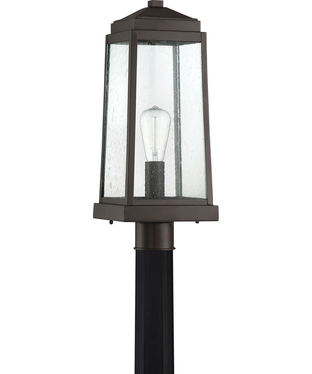 Ravenel Large 1-light Outdoor Post Light Western Bronze - Image 3